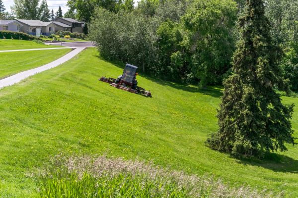 Hill Mowing in Morrisville